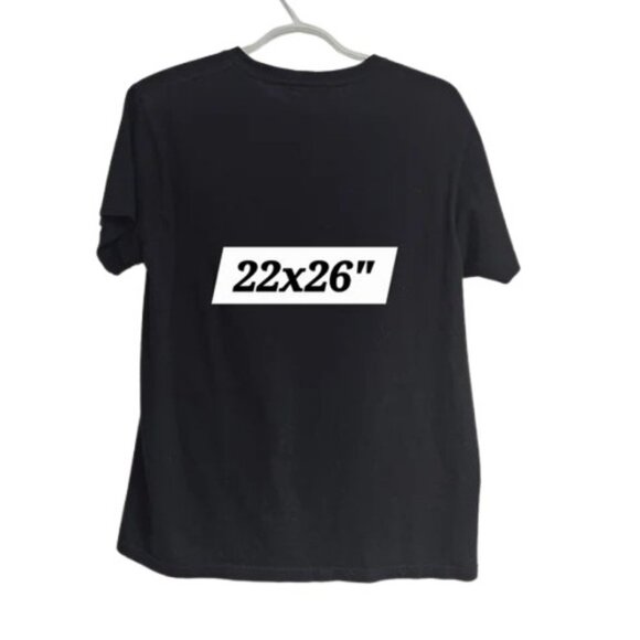 Prince black Purple Rain unisex T-shirt size M - Picture 5 of 5